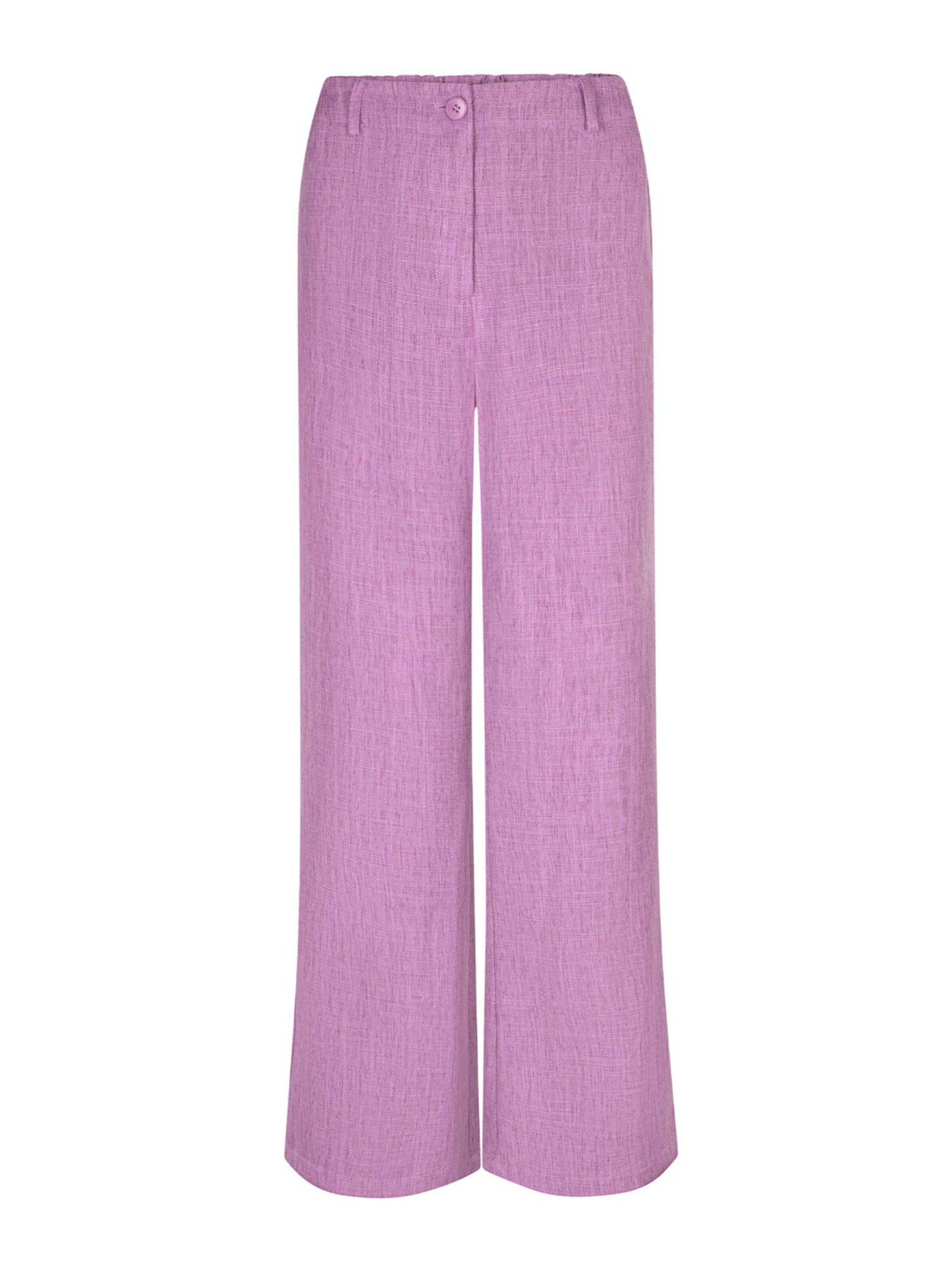UNICORN Bukser 'UNICORN Women's Wide Leg Trousers Purple – Elegant High-Waisted Trousers with Straight Legs xs s m l xl' i 34-44/regular i beige, Produktvisning
