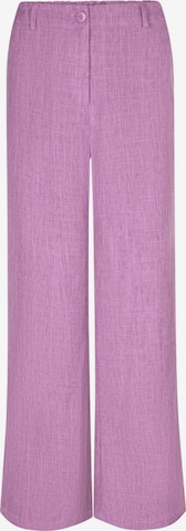 Wide Leg Pantalon 'UNICORN Women's Wide Leg Trousers Purple – Elegant High-Waisted Trousers with Straight Legs xs s m l xl' UNICORN en beige : devant