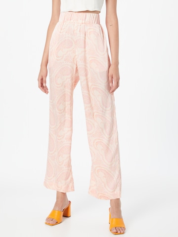 Neo Noir Loose fit Pants 'Winnie' in Pink: front