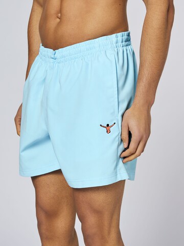 CHIEMSEE Athletic Swim Trunks in Blue