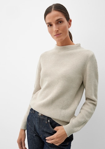 s.Oliver Pullover in Beige: predná strana