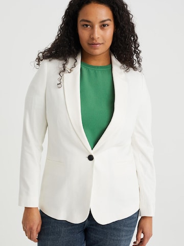 WE Fashion - Blazer en blanco