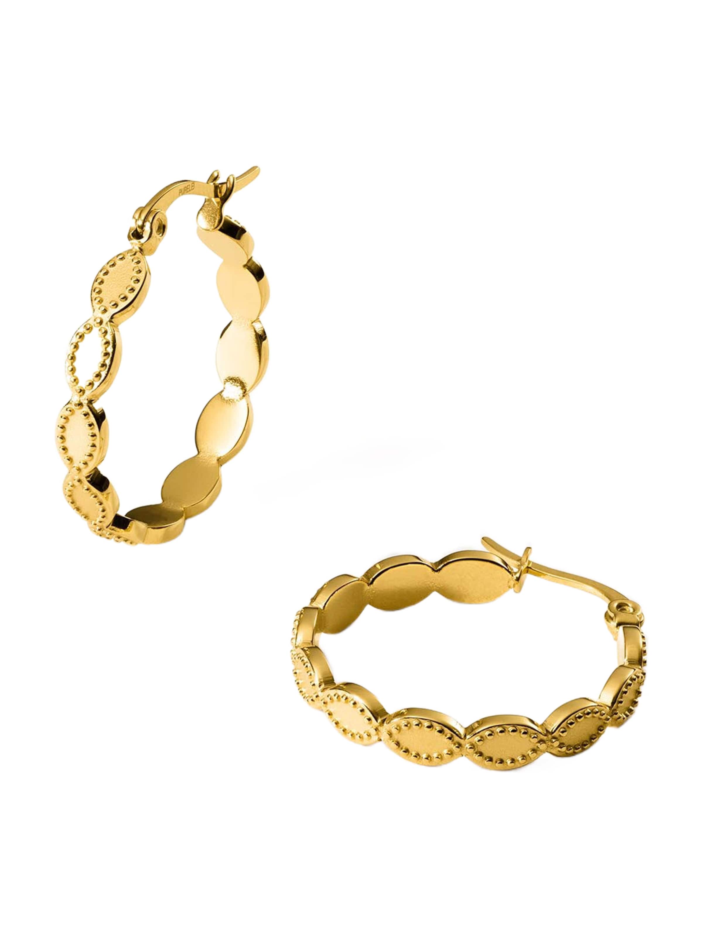 PURELEI Ohrringe 'Koko' in Gold: Vorderseite