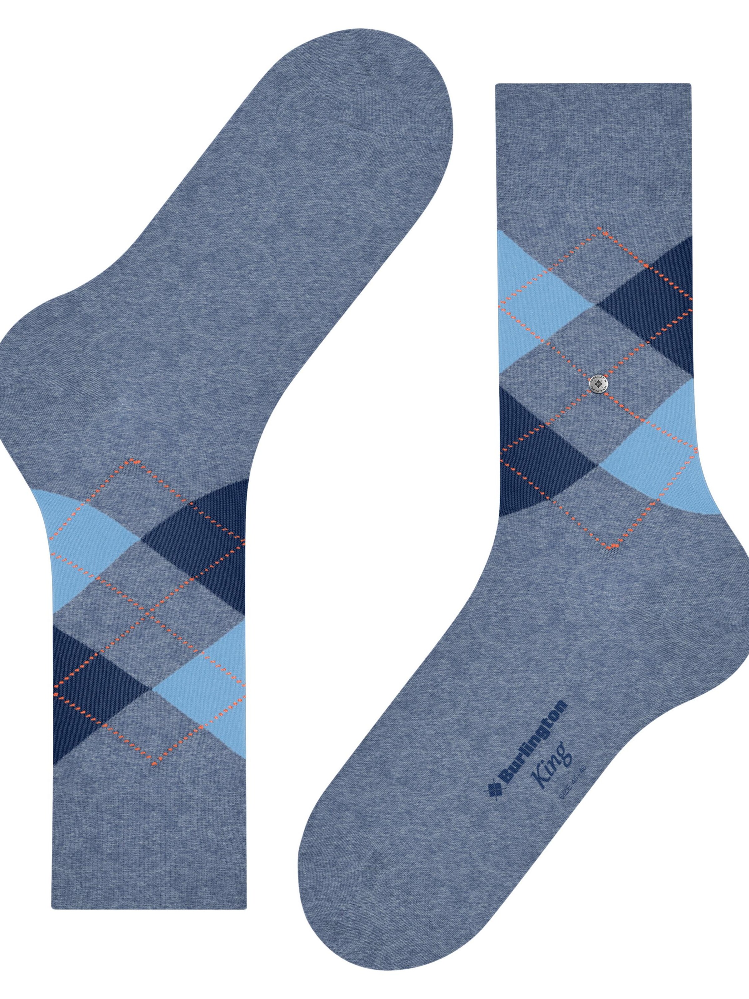 BURLINGTON Socks 'King' in Blue
