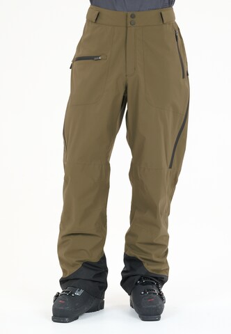 SLOPE Loose fit Workout Pants 'Zuki' in Brown: front
