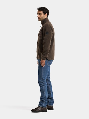 Didriksons Fleece jacket 'PETER' in Brown