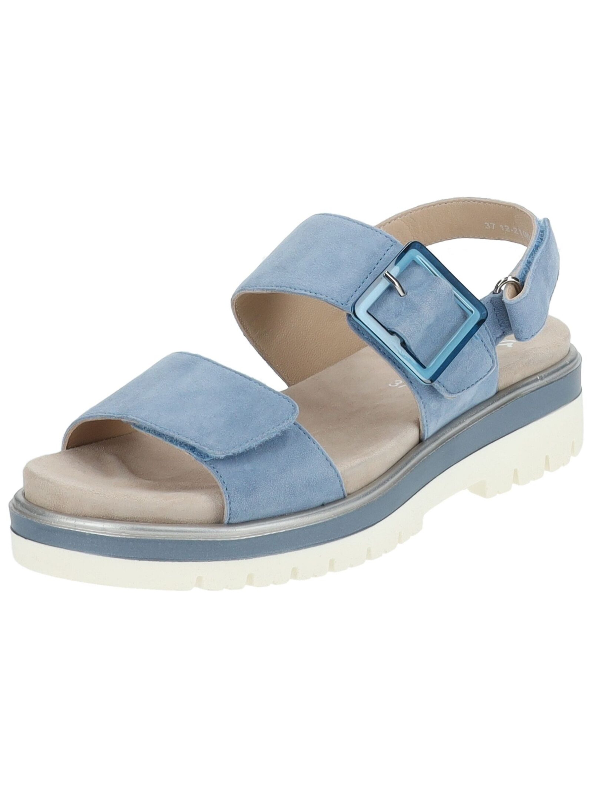 ARA Sandalen met riem in Blauw: voorkant