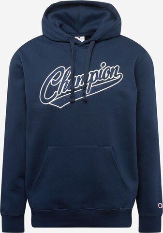 Champion Authentic Athletic Apparel Sweatshirt in Blau: predná strana