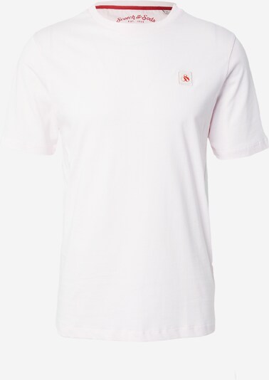 SCOTCH & SODA T-Shirt 'Essential' in altrosa / rot, Produktansicht