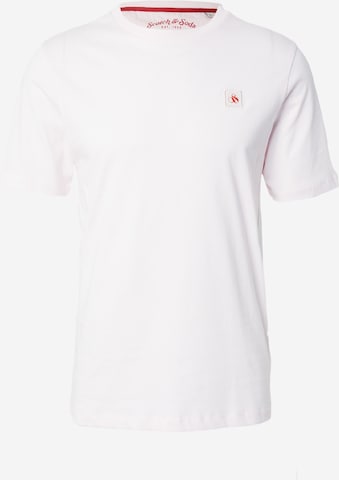 SCOTCH & SODA T-Shirt 'Essential' in Pink: predná strana