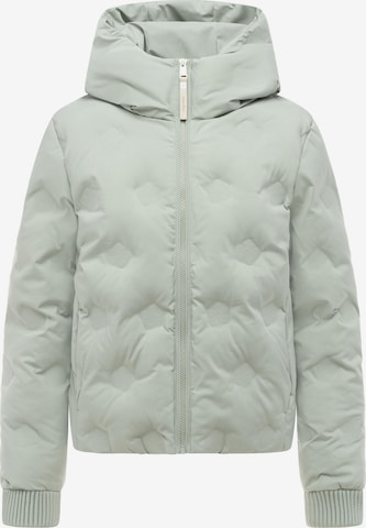 Ragwear Weatherproof jacket in Green: front