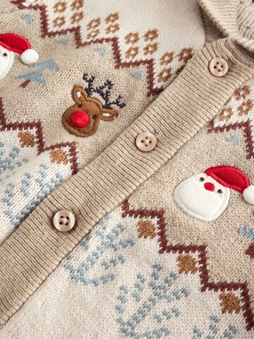 Next Pletená bunda – béžová