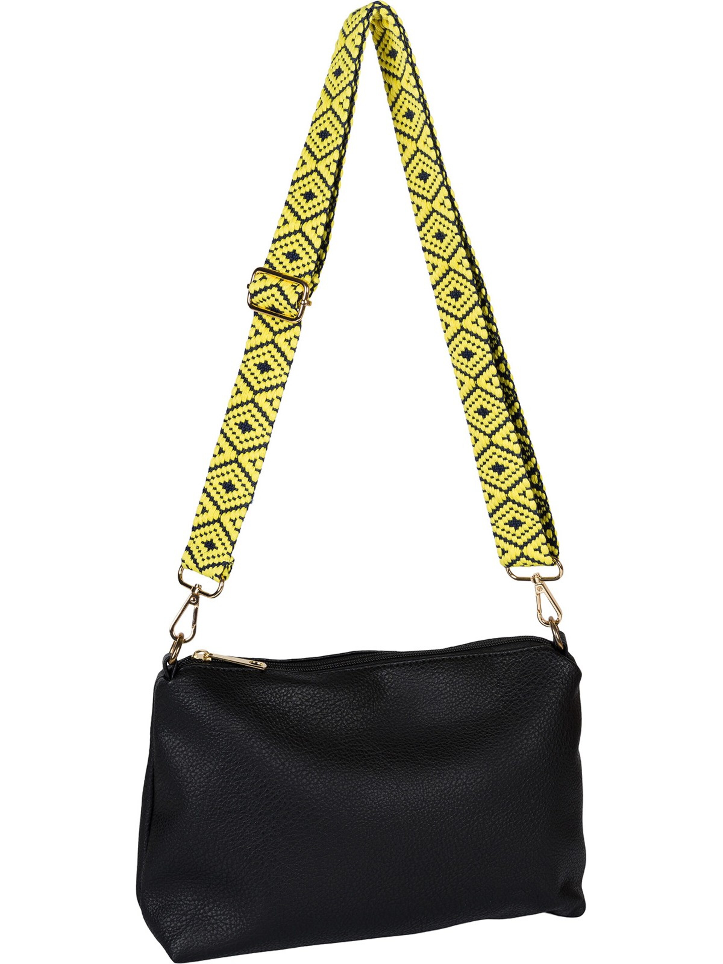 styleBREAKER Taschenzubehör 'Wechsel Taschengurt Azteken Muster'‌‌‌‌‌‌‌‌‌ in Gelb