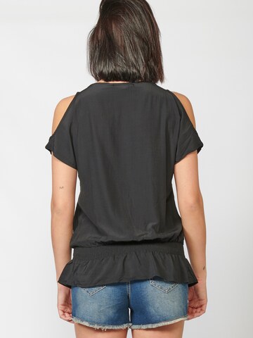 Camicia da donna di KOROSHI in nero