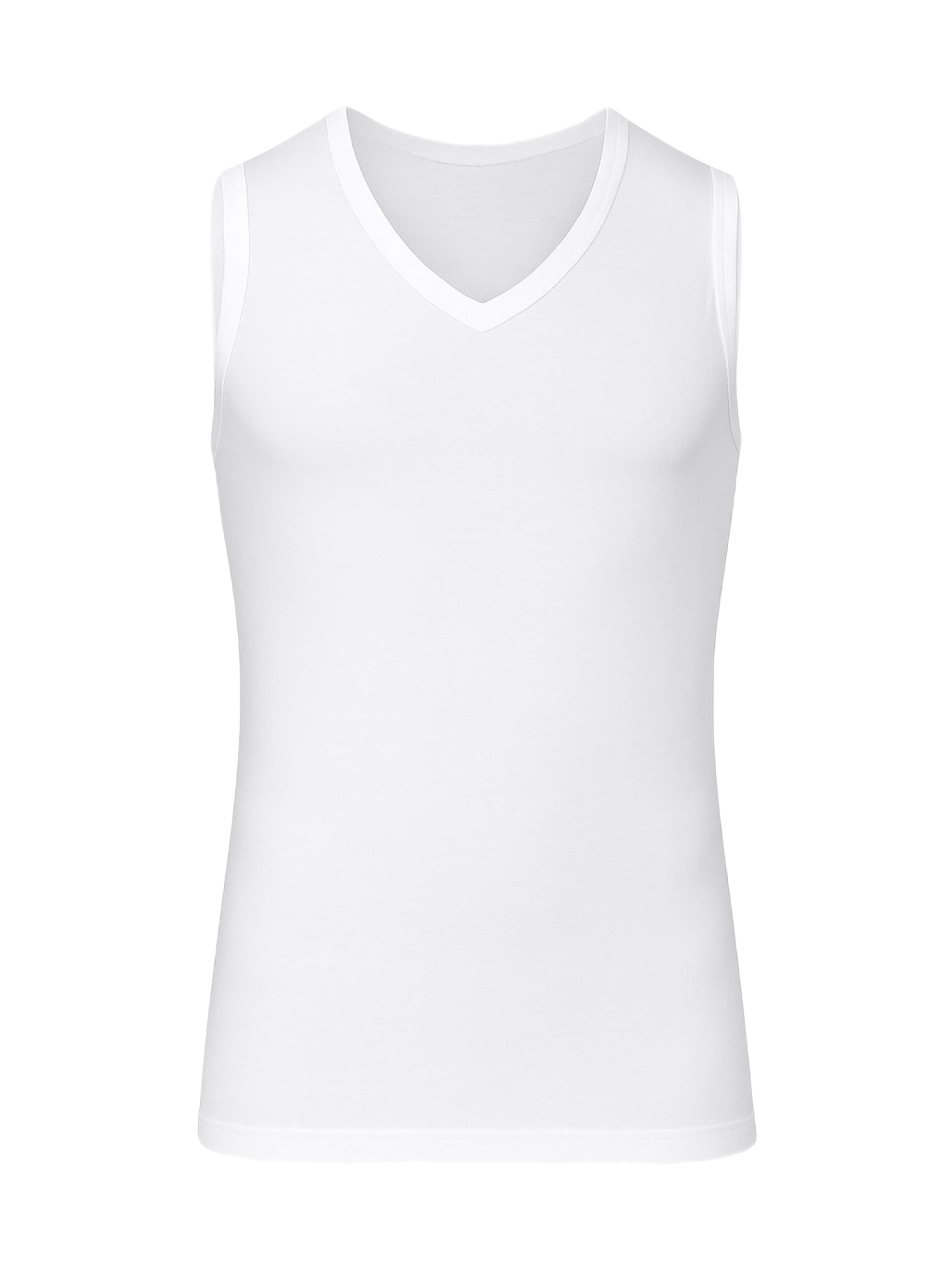 Weweus Onderhemd in Wit: voorkant