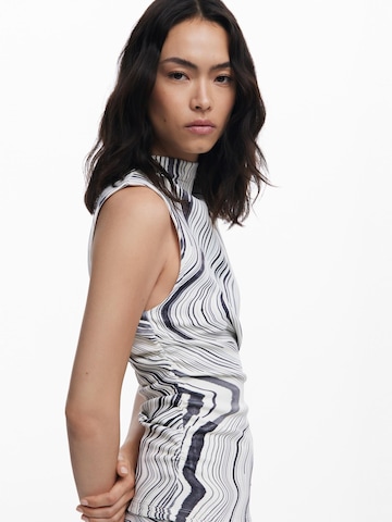 Desigual - Top en blanco