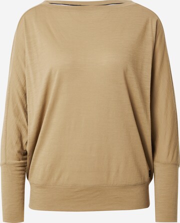 T-shirt fonctionnel 'KULA' super.natural en beige : devant