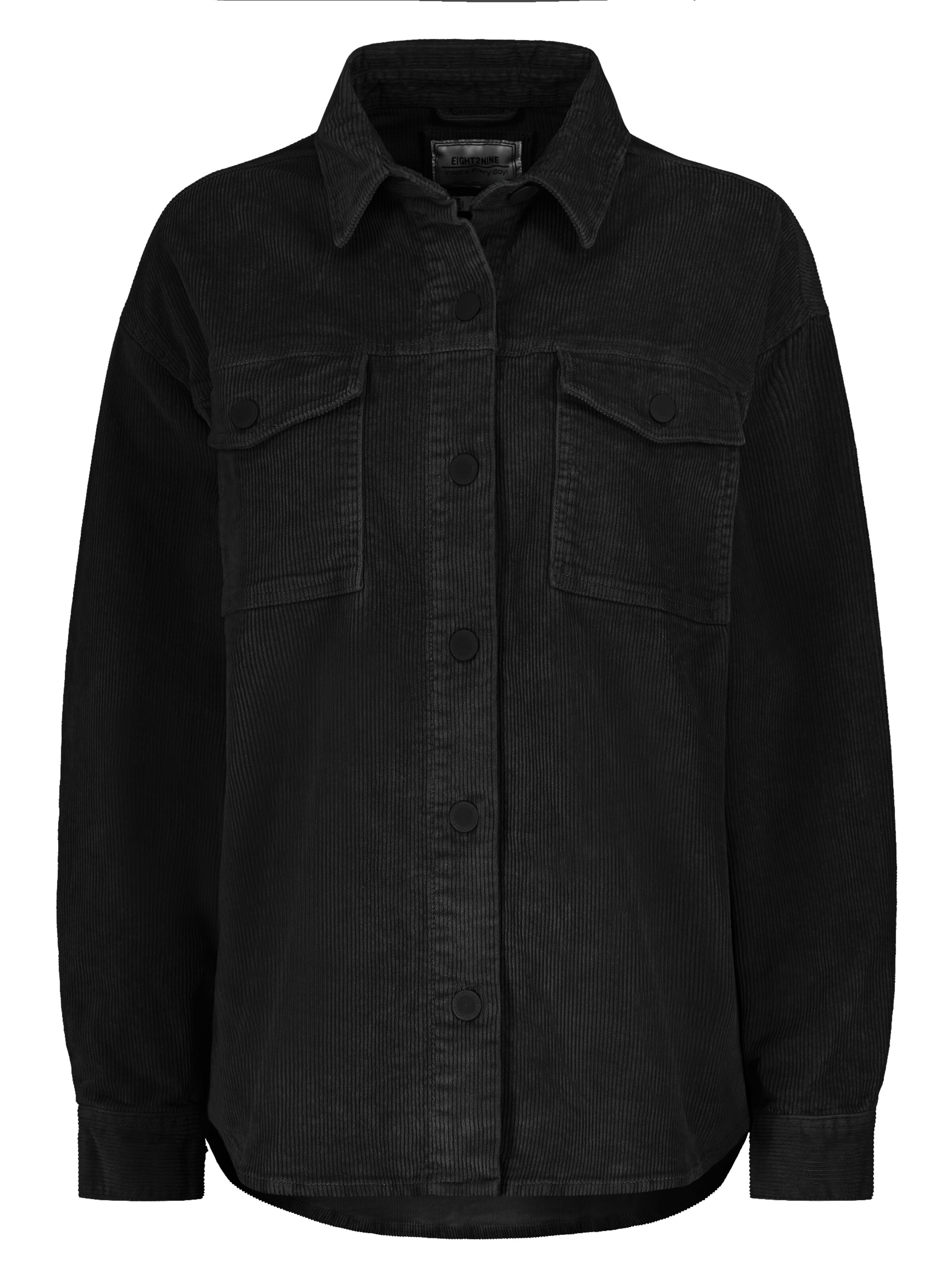 Eight2Nine Between-Season Jacket in Black: front
