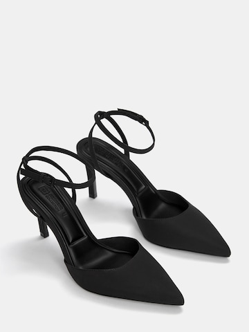 Pull&Bear Slingpumps in Schwarz
