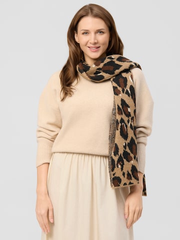 CODELLO Scarf in Brown: front