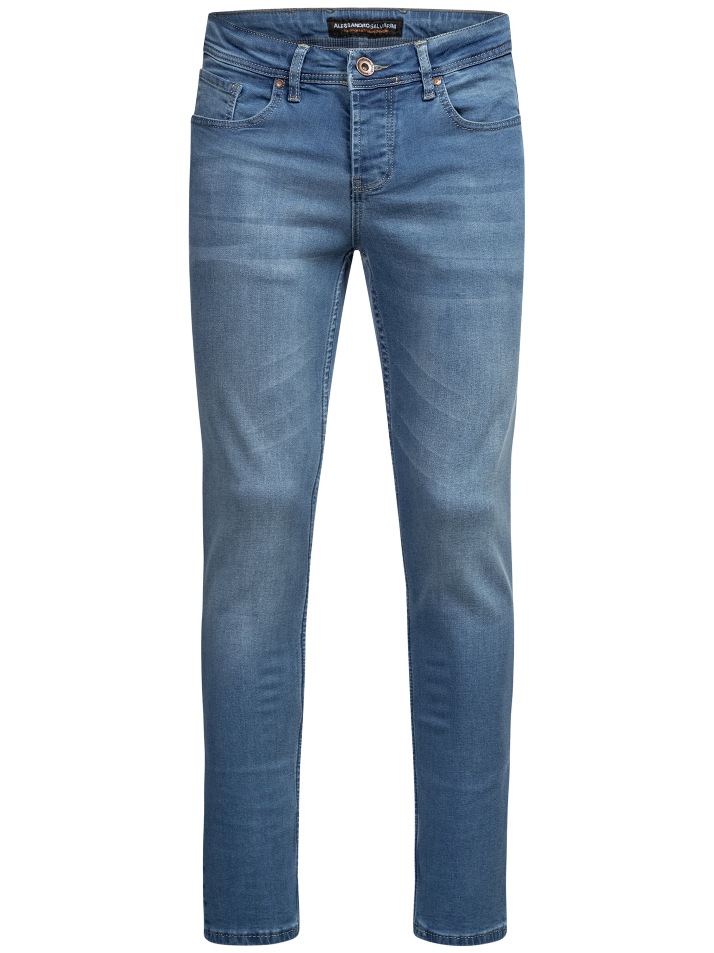 Alessandro Salvarini Jeans in Blauw: voorkant