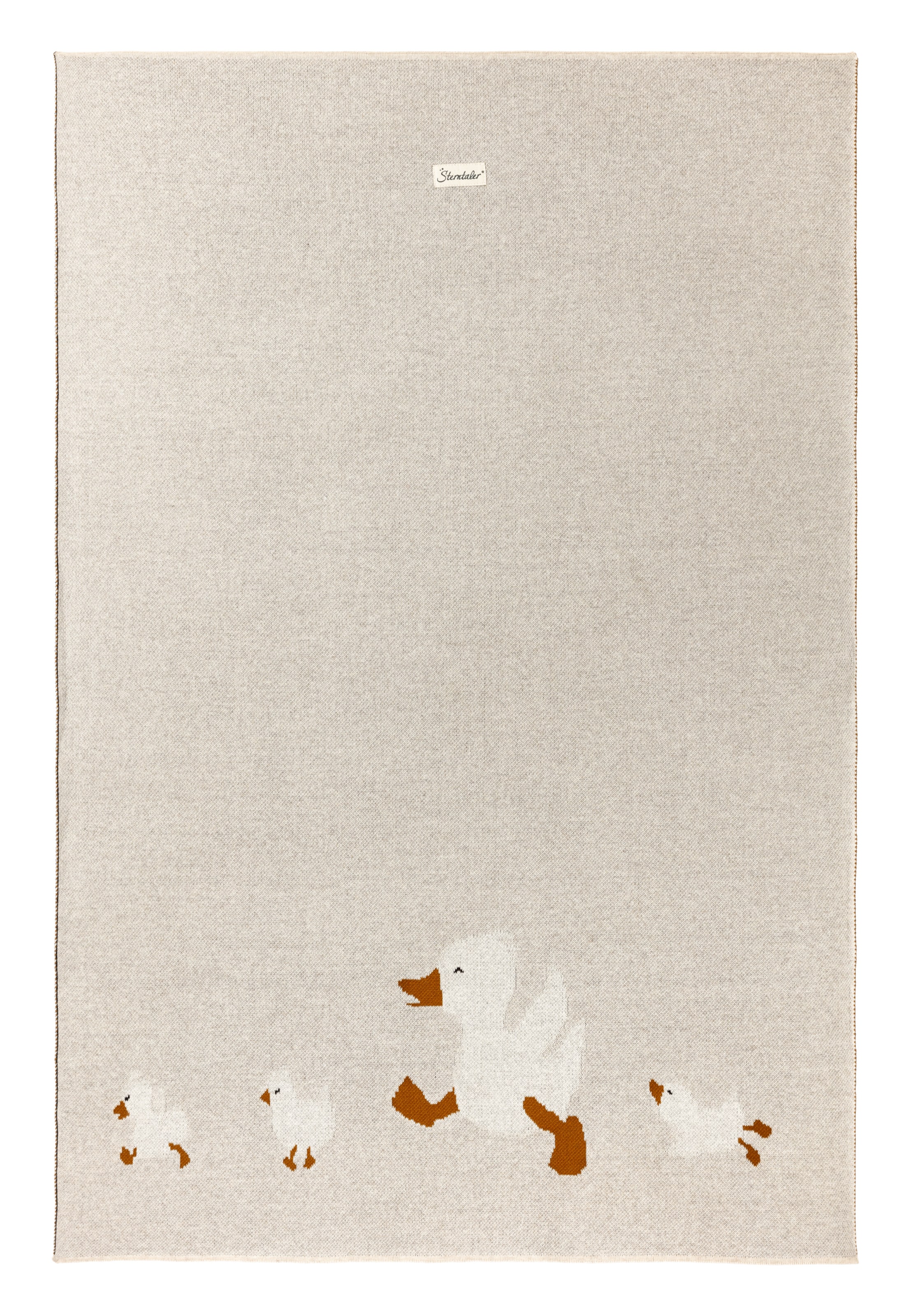 STERNTALER Babydecke 'Edda' in Beige: Vorderseite