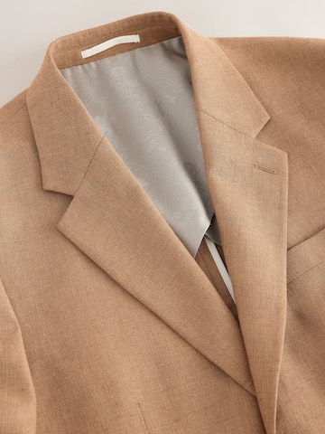 Next Regular fit Business blazer in Brown