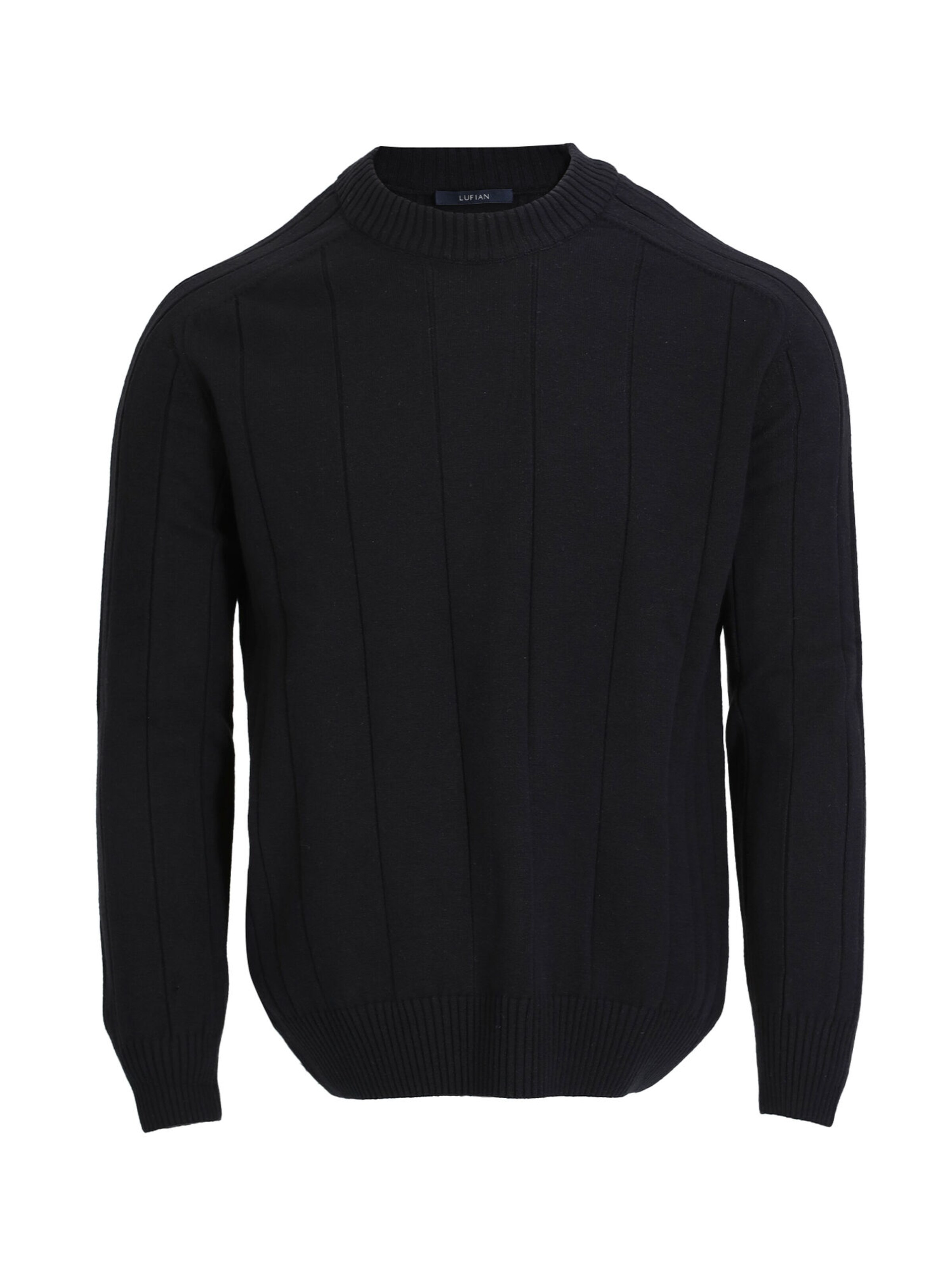 Lufian Trui in Zwart: voorkant