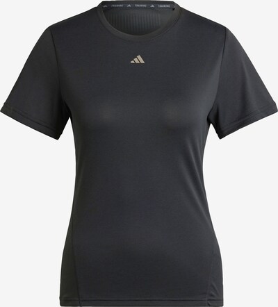 ADIDAS PERFORMANCE Functioneel shirt 'Designed for Training' in de kleur Grijs / Zwart, Productweergave