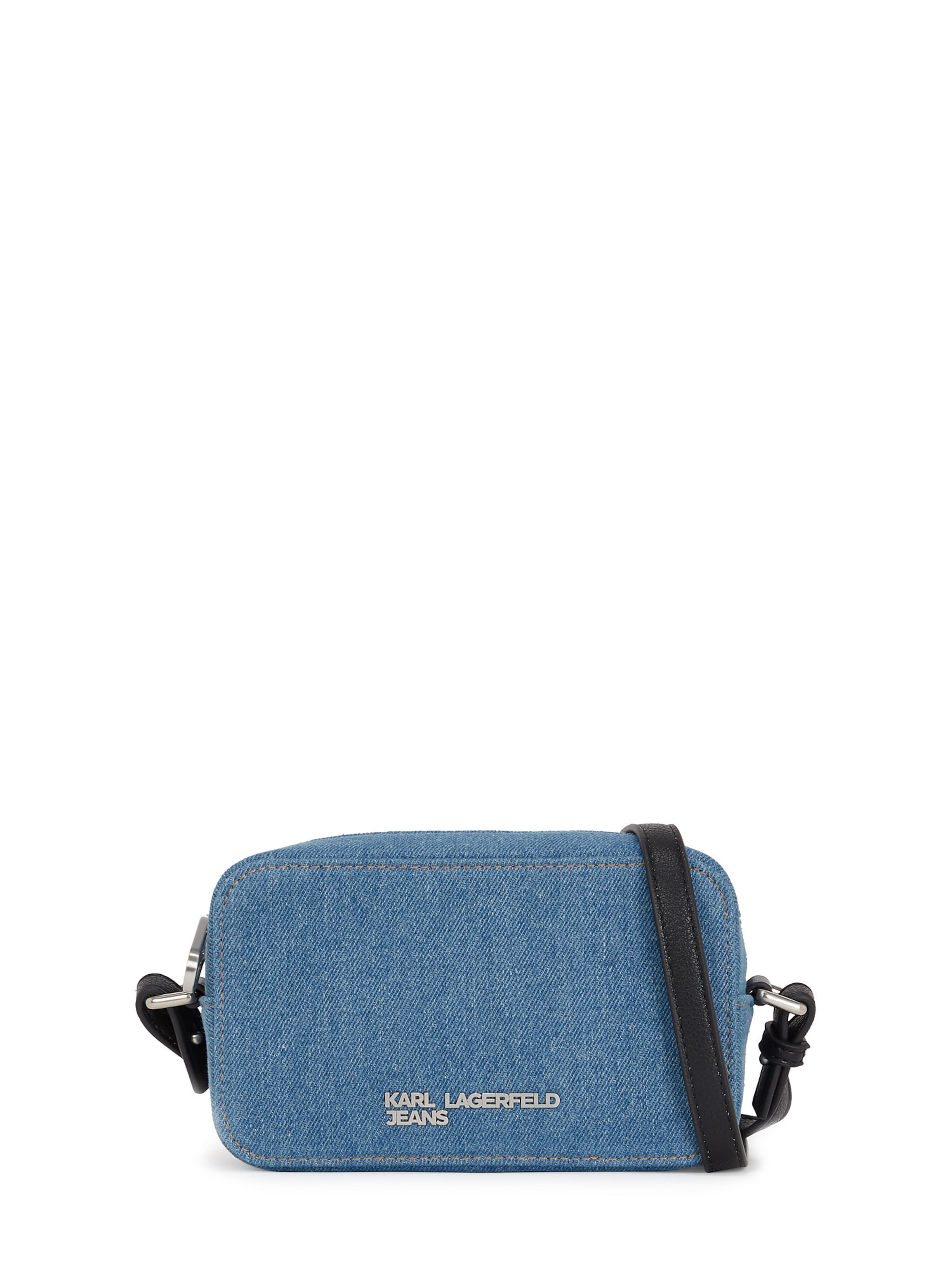 KARL LAGERFELD JEANS Crossbody bag in Blue: front