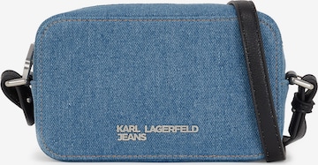 KARL LAGERFELD JEANSTorba preko ramena - plava boja: prednji dio