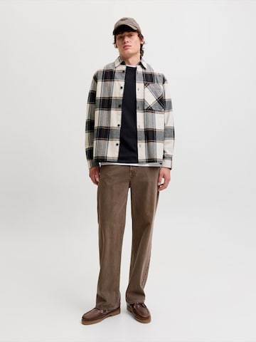 Regular fit Cămașă 'JJEJackson' de la JACK & JONES pe alb