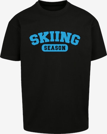 F4NT4STIC Shirt 'Skiing Season' in Schwarz: Vorderseite