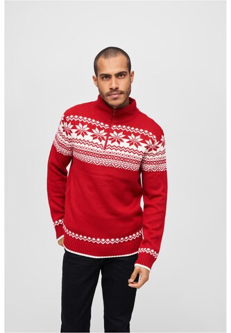 Pull-over Brandit en rouge