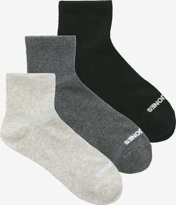 Chaussettes 'JACLUCA' JACK & JONES en gris : devant