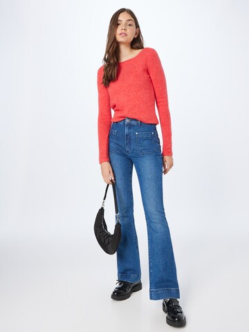 HUGO Red Flared Jeans 'Garlare' in Blue