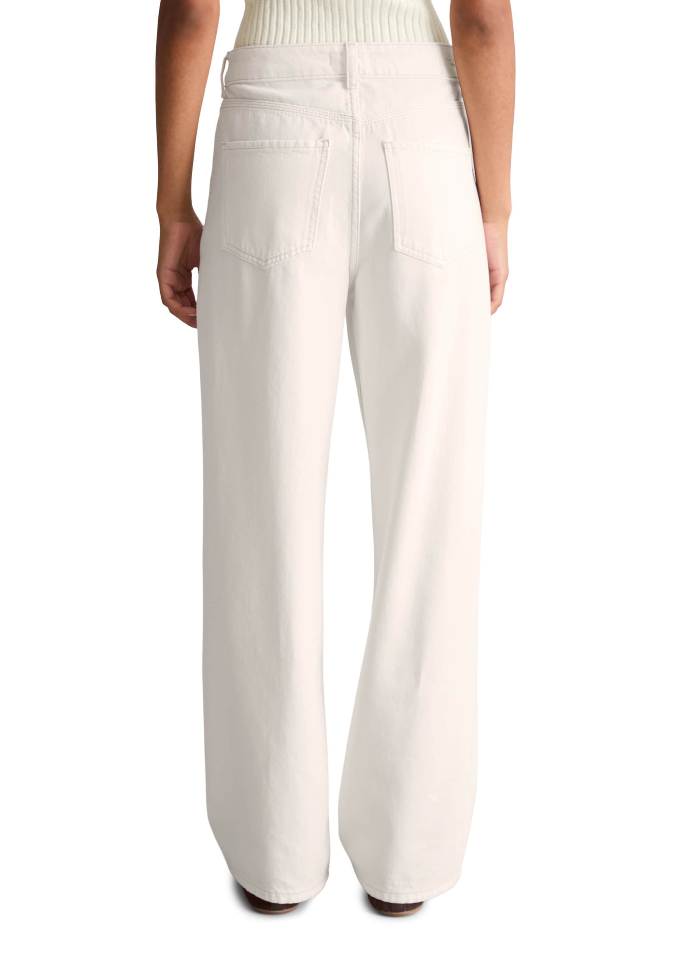 Marc O'Polo DENIM Loosefit Jeans in Wit