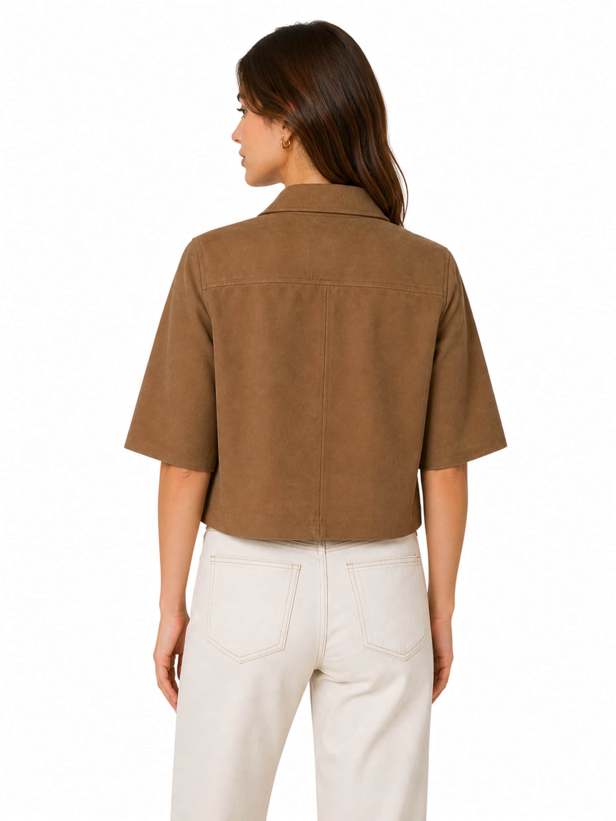 SELECTED Bluse 'SLFSURI'‌‌‌‌‌‌ in Braun