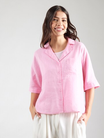 Camicia da donna 'ONLTokyo' di ONLY in rosa: frontale