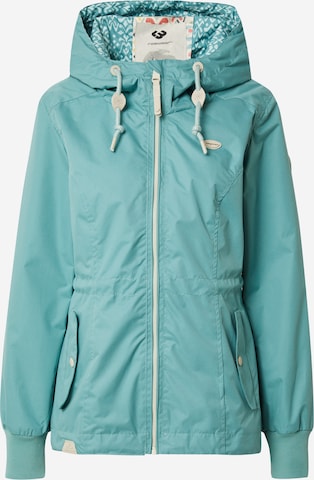 Ragwear Between-Season Jacket 'DANKKA' in Blue: front