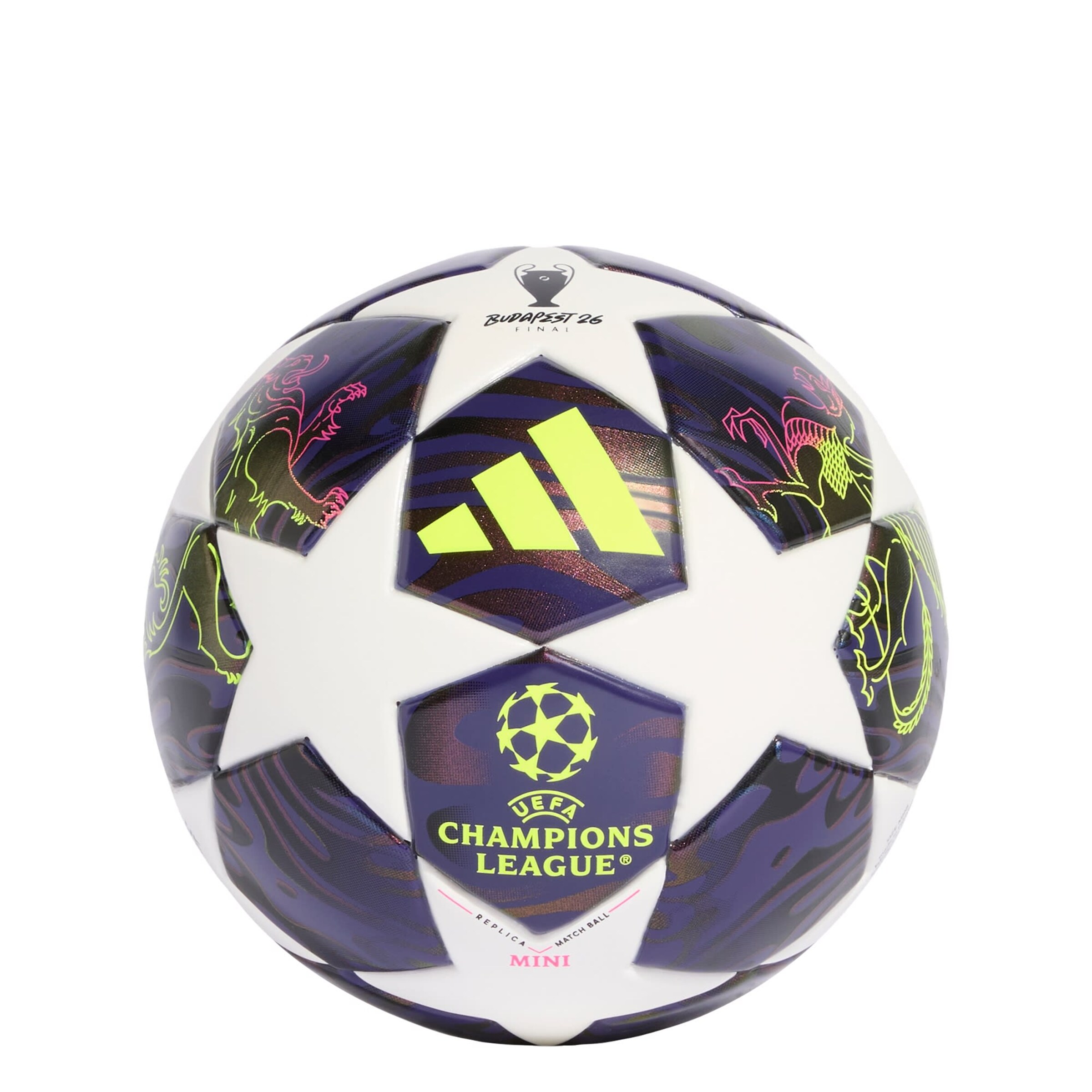 Pallone 'UEFA Champions League Final' di ADIDAS PERFORMANCE in lilla: frontale