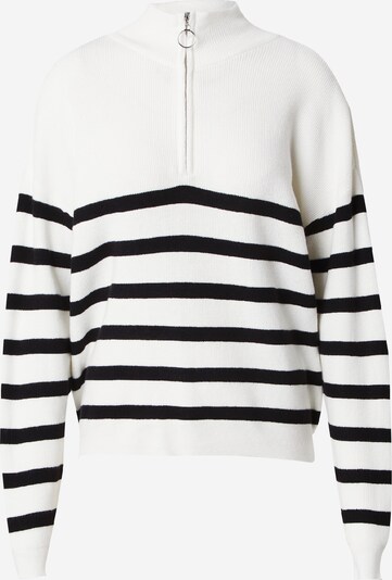 VILA Pullover 'Sala' in schwarz / weiß, Produktansicht