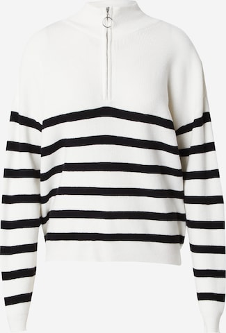 VILA Sweater 'Sala' in White: front