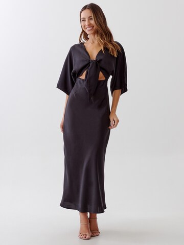 Tussah Dress 'KAILANI' in Black