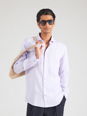 FYNCH-HATTON Regular fit Ing - lila: elől