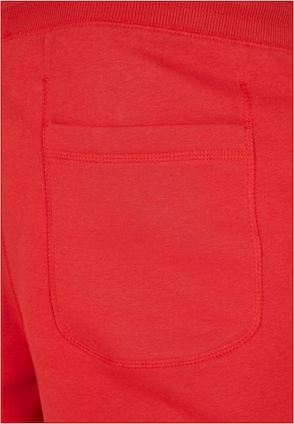 Urban Classics Tapered Broek in Rood