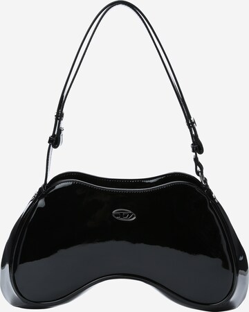 DIESEL - Bolso de mano 'PLAY' en negro: frente