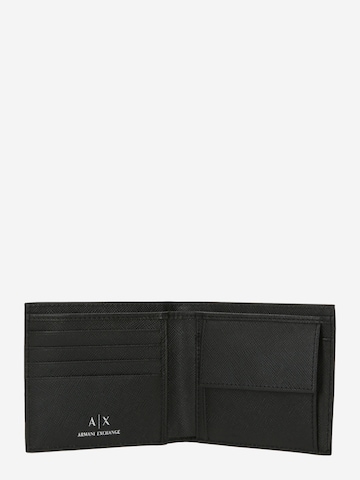 Porte-monnaies ARMANI EXCHANGE en noir