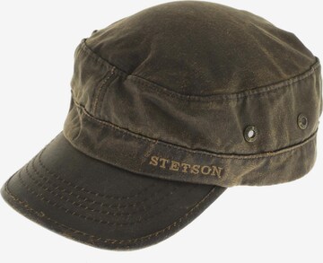 STETSON Hat & Cap in L in Brown: front