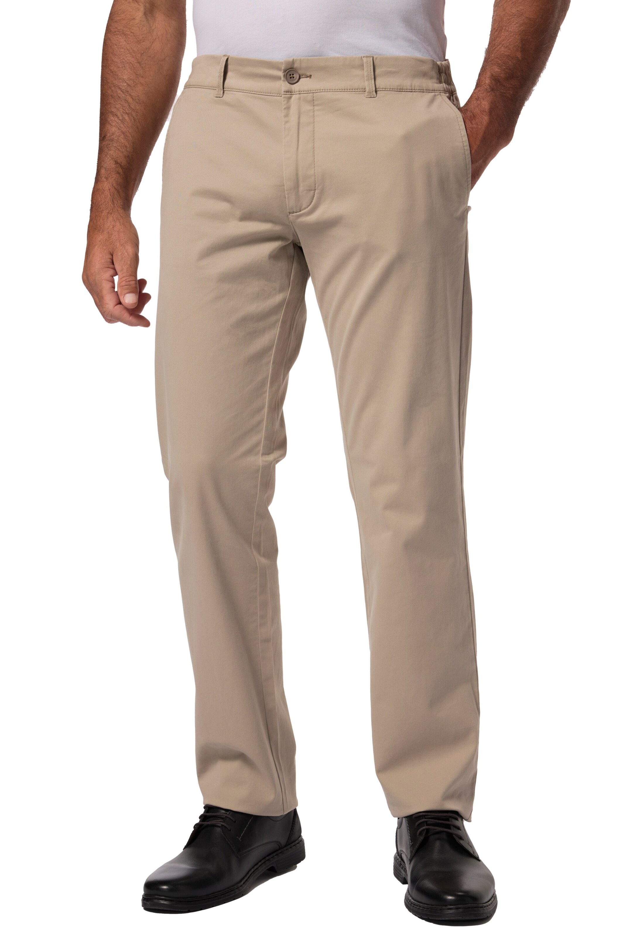 Boston Park Regular Hose in Beige: Vorderseite